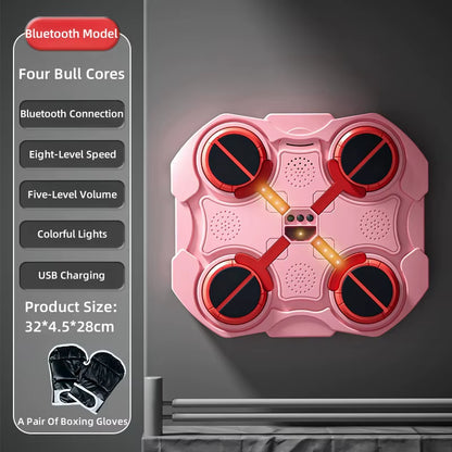 Smart Music Boxing Machine Home Wall Target Children'S Strike Reaction Indoor Electronic Target Sanda Training Device