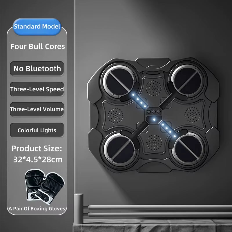 Smart Music Boxing Machine Home Wall Target Children'S Strike Reaction Indoor Electronic Target Sanda Training Device