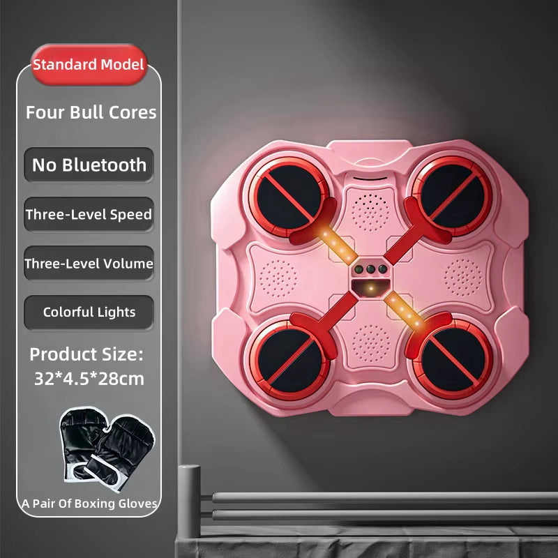 Smart Music Boxing Machine Home Wall Target Children'S Strike Reaction Indoor Electronic Target Sanda Training Device