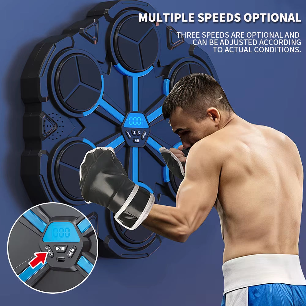 Smart Music Boxing Machine Home Wall Target Children'S Strike Reaction Indoor Electronic Target Sanda Training Device