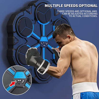 Smart Music Boxing Machine Home Wall Target Children'S Strike Reaction Indoor Electronic Target Sanda Training Device