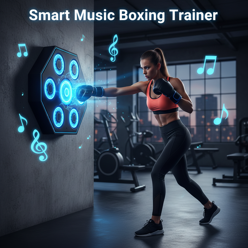 Smart Music Boxing Trainer Zoomed Out Thumbnail